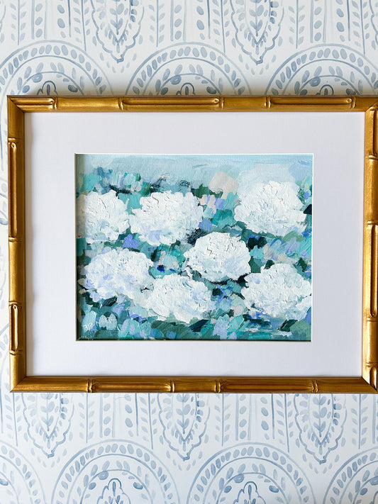 Cottage White Hydrangeas 2