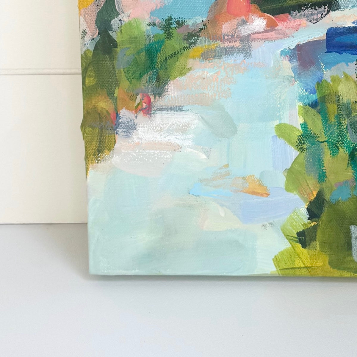 Permanent Vacation | Abstract Coastal Painting