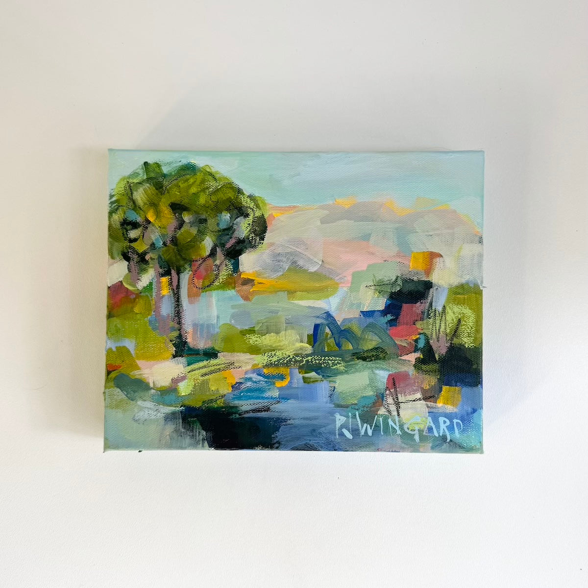 Take the Journey | Abstract Coastal Painting