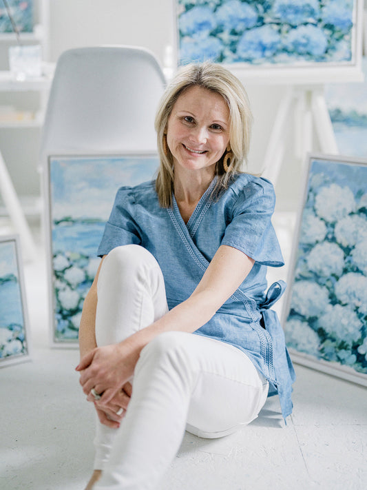 Artist Feature: Michelle Brunner |  Impressionist Painter of Coastal Calm