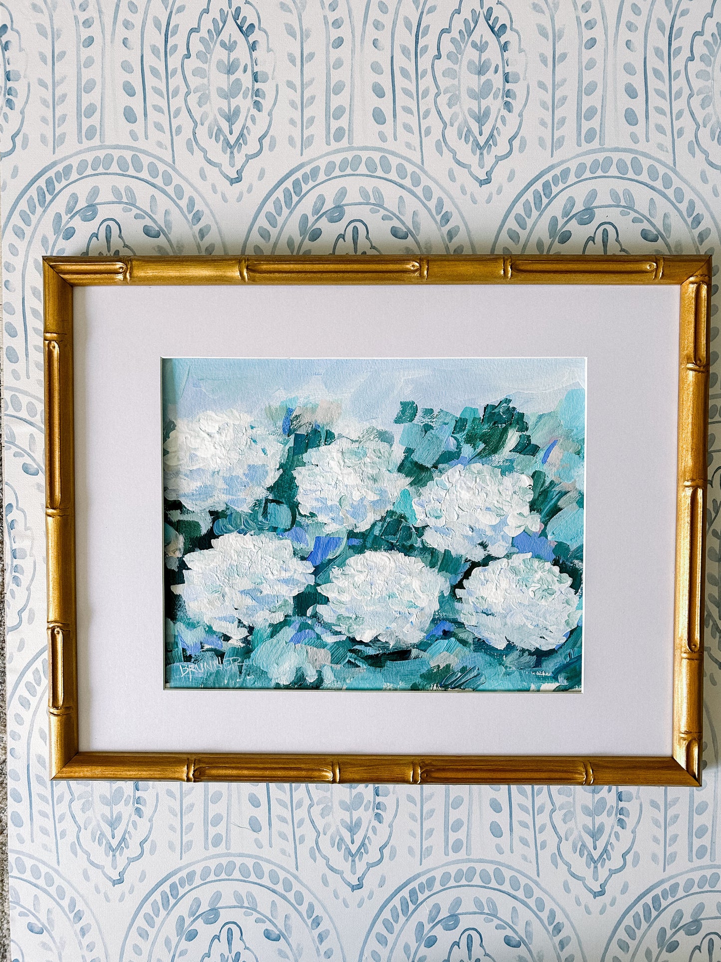 Cottage White Hydrangeas 3