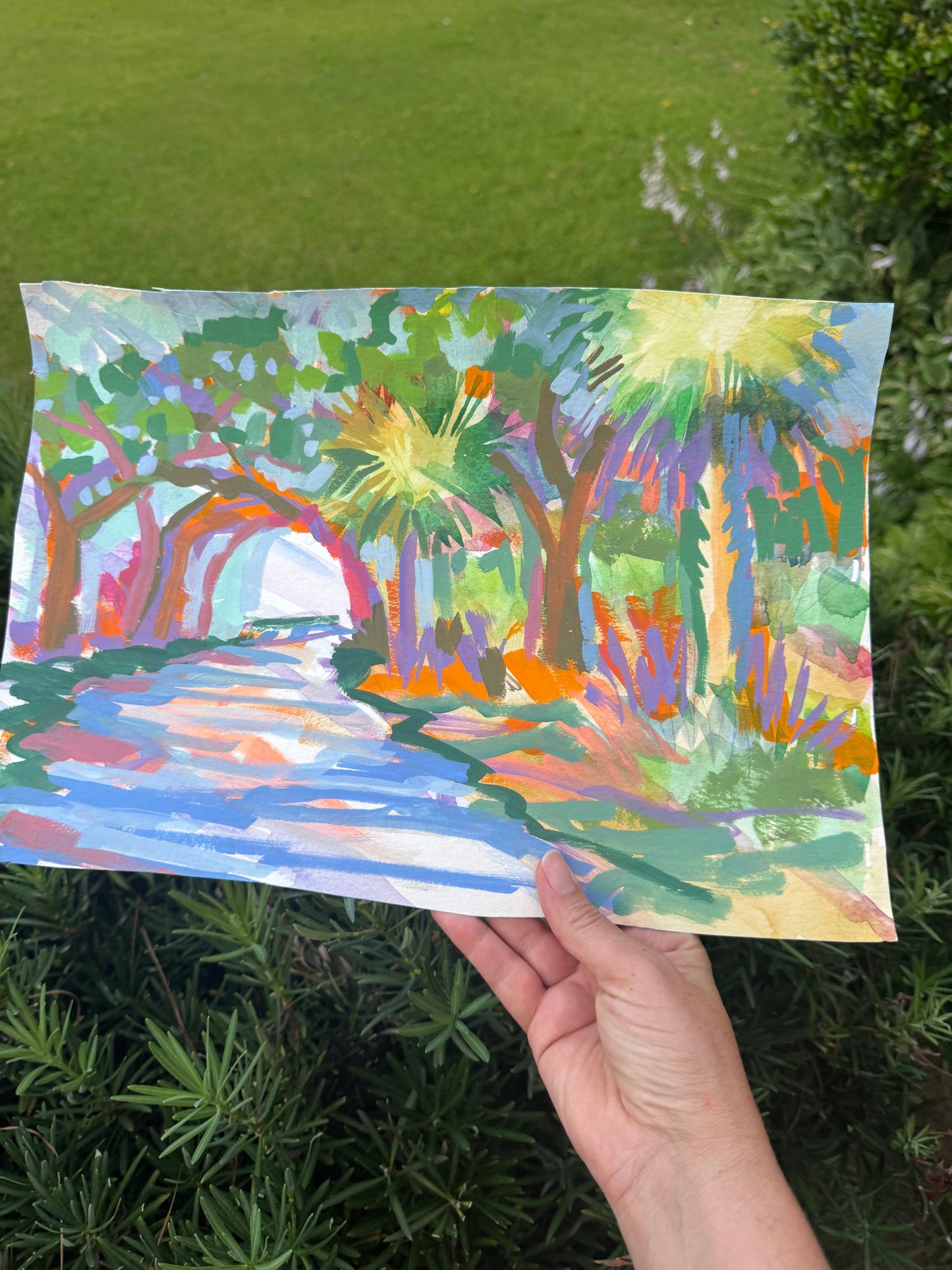 Finding the Oaks: Crossing the Road