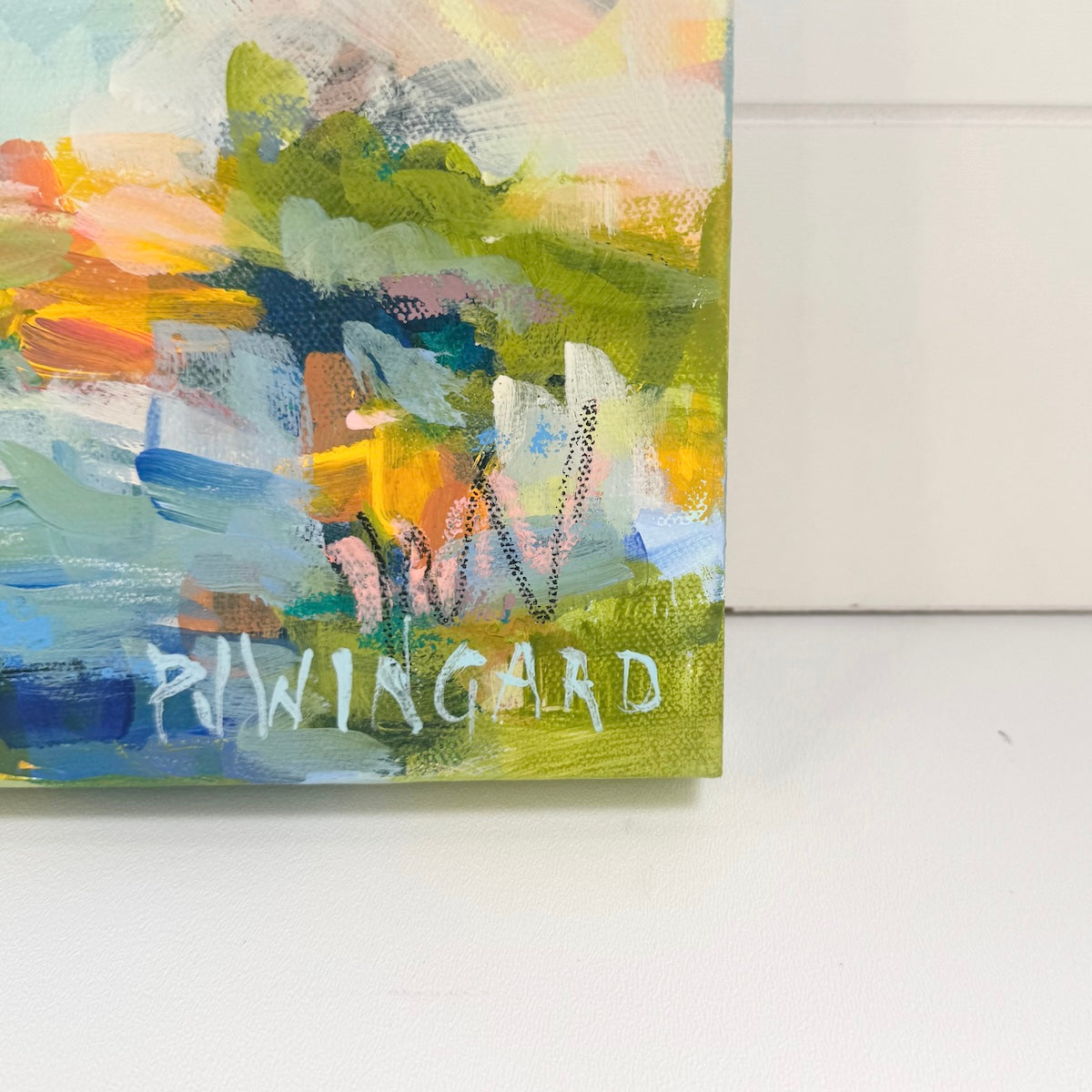 Follow the Sun | Abstract Coastal Painting