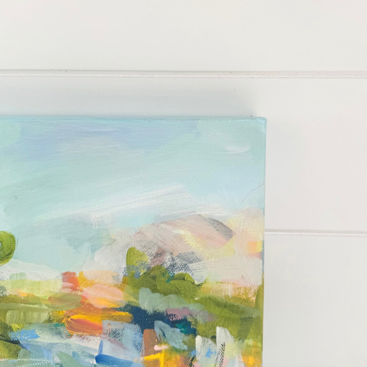 Follow the Sun | Abstract Coastal Painting