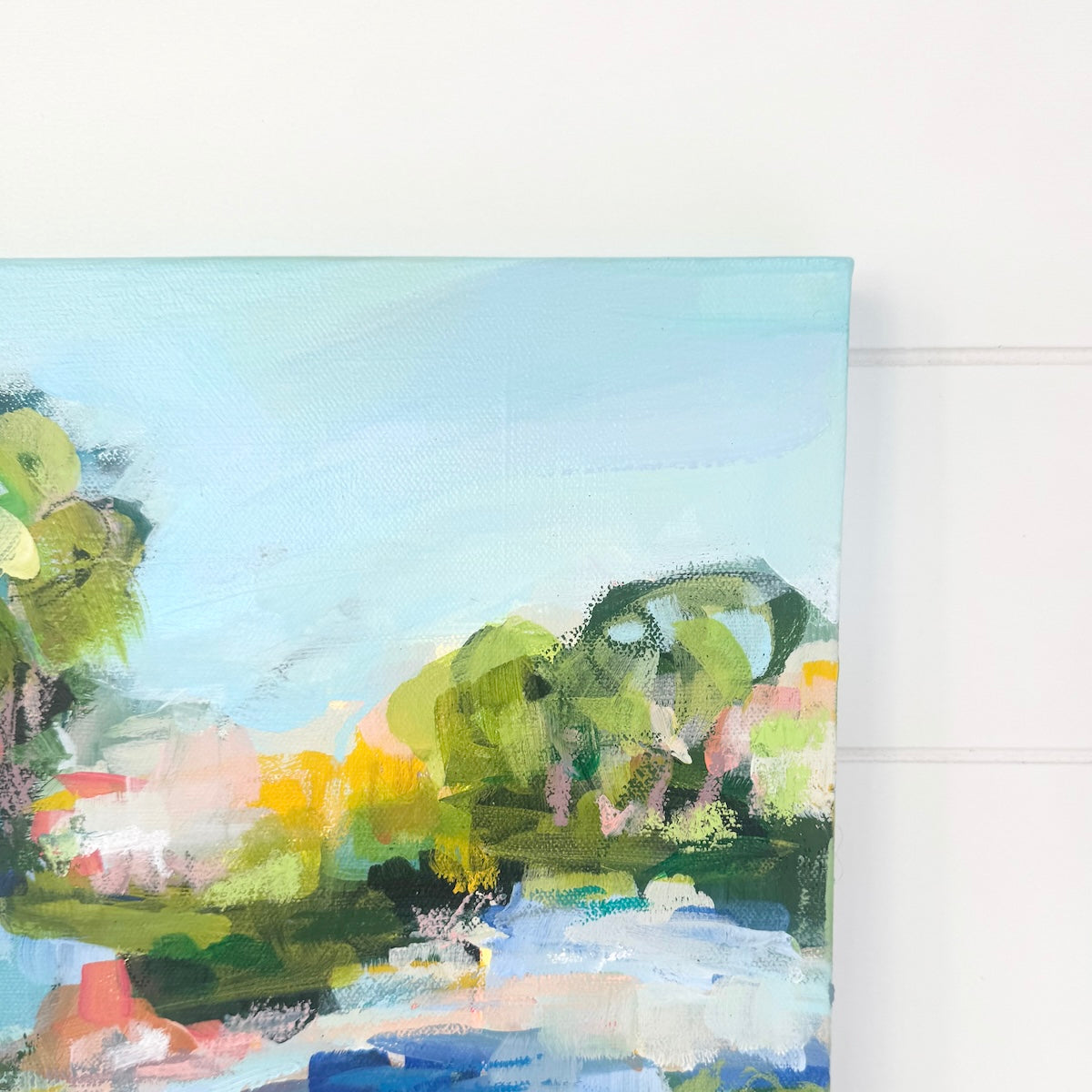Permanent Vacation | Abstract Coastal Painting