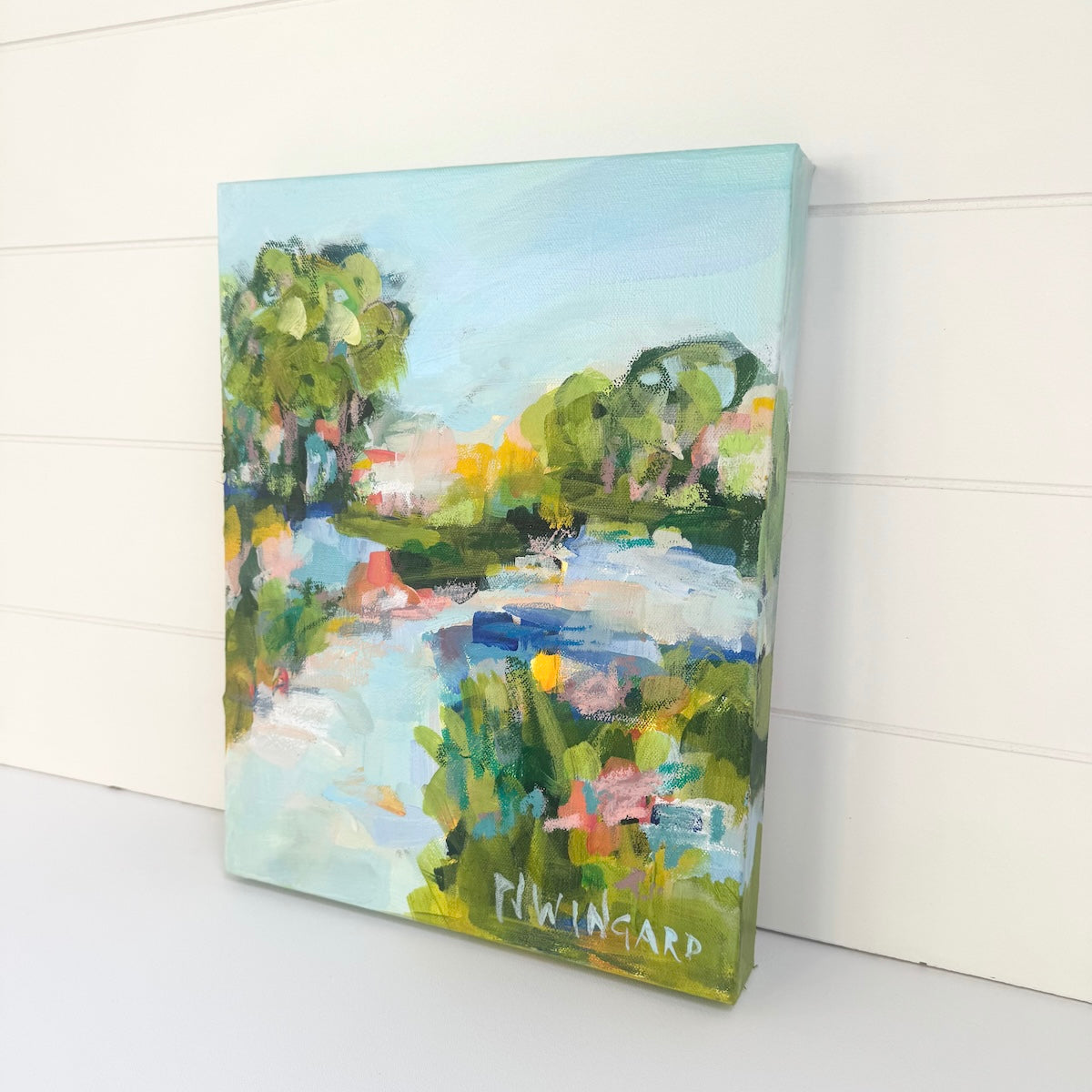 Permanent Vacation | Abstract Coastal Painting
