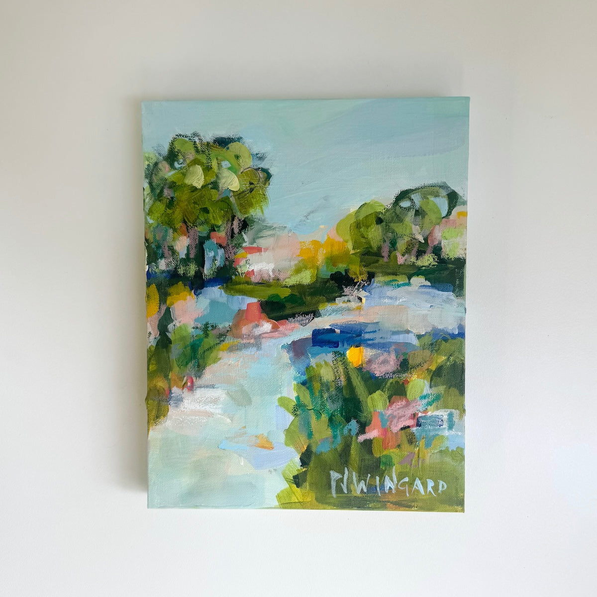 Permanent Vacation | Abstract Coastal Painting