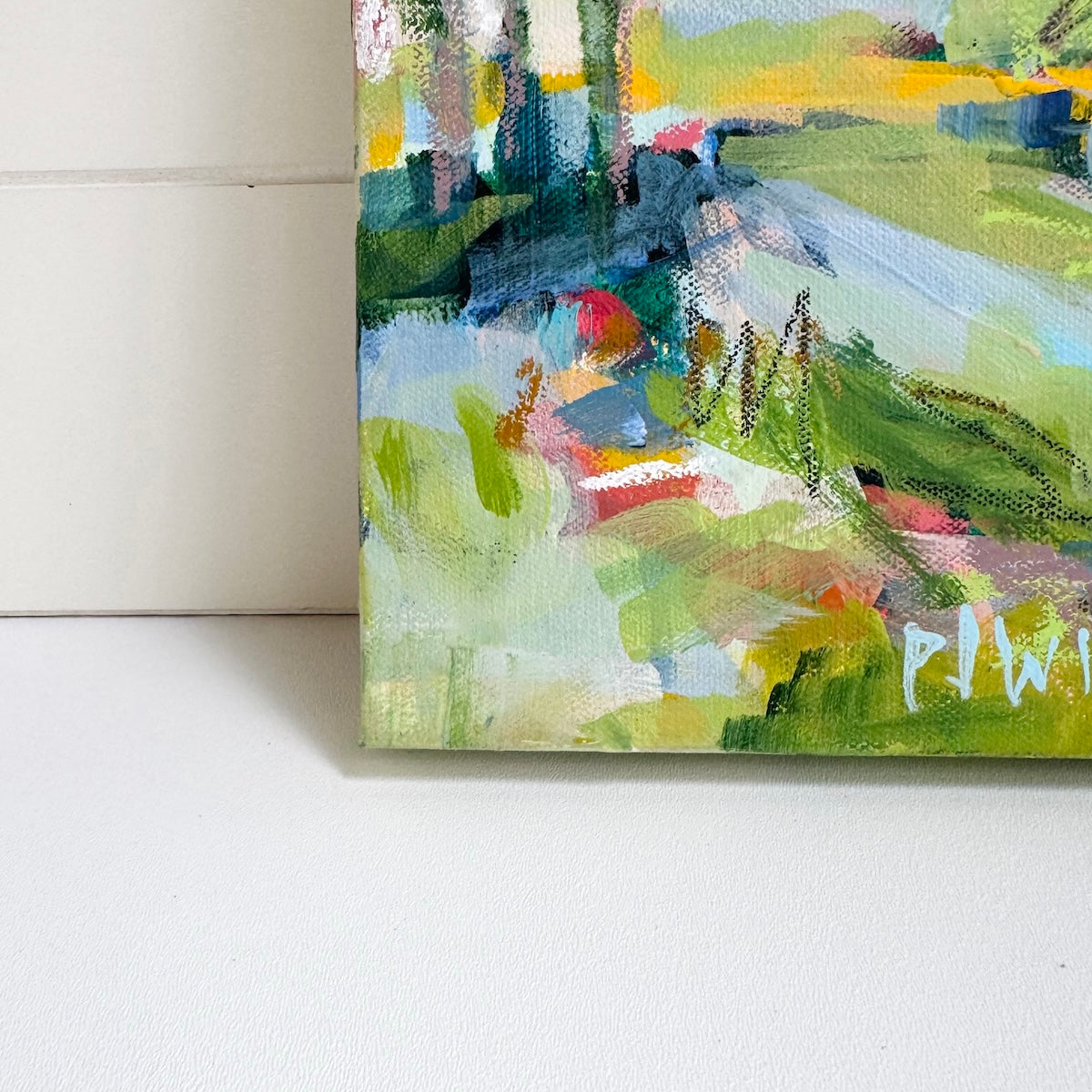 School's Out | Abstract Coastal Painting