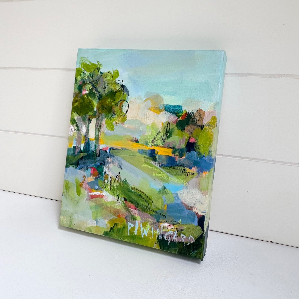 School's Out | Abstract Coastal Painting