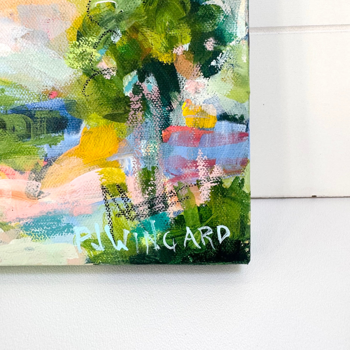 Summertime | Abstract Coastal Painting