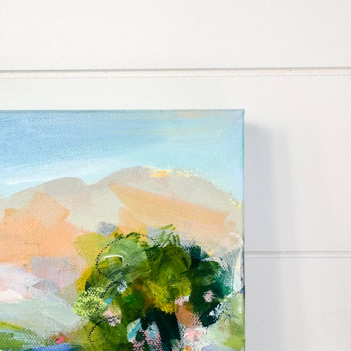 Summertime | Abstract Coastal Painting