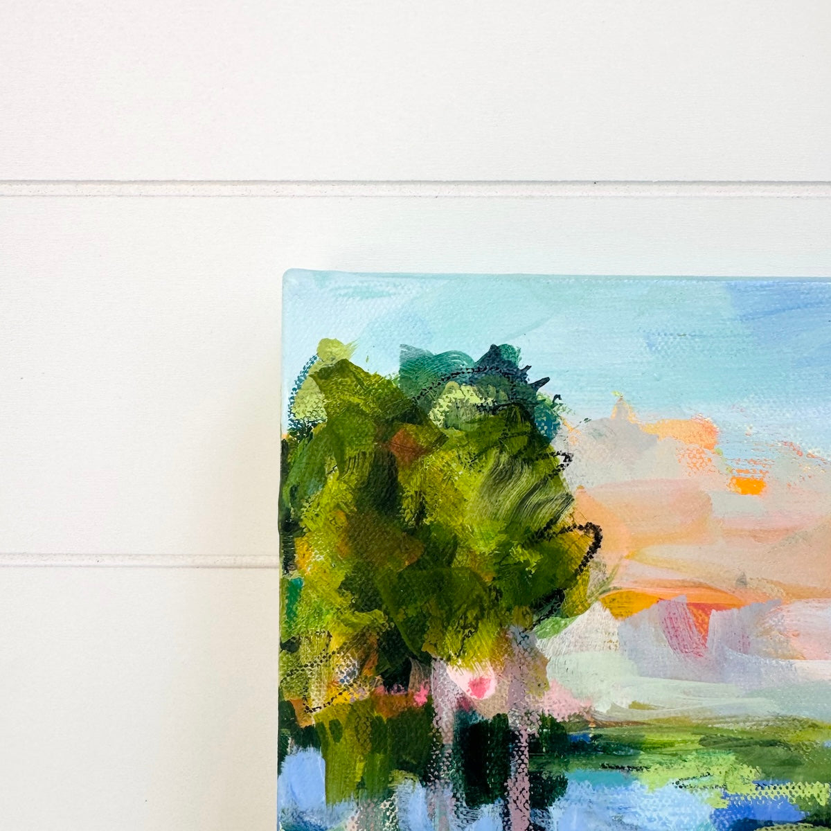 Summertime | Abstract Coastal Painting