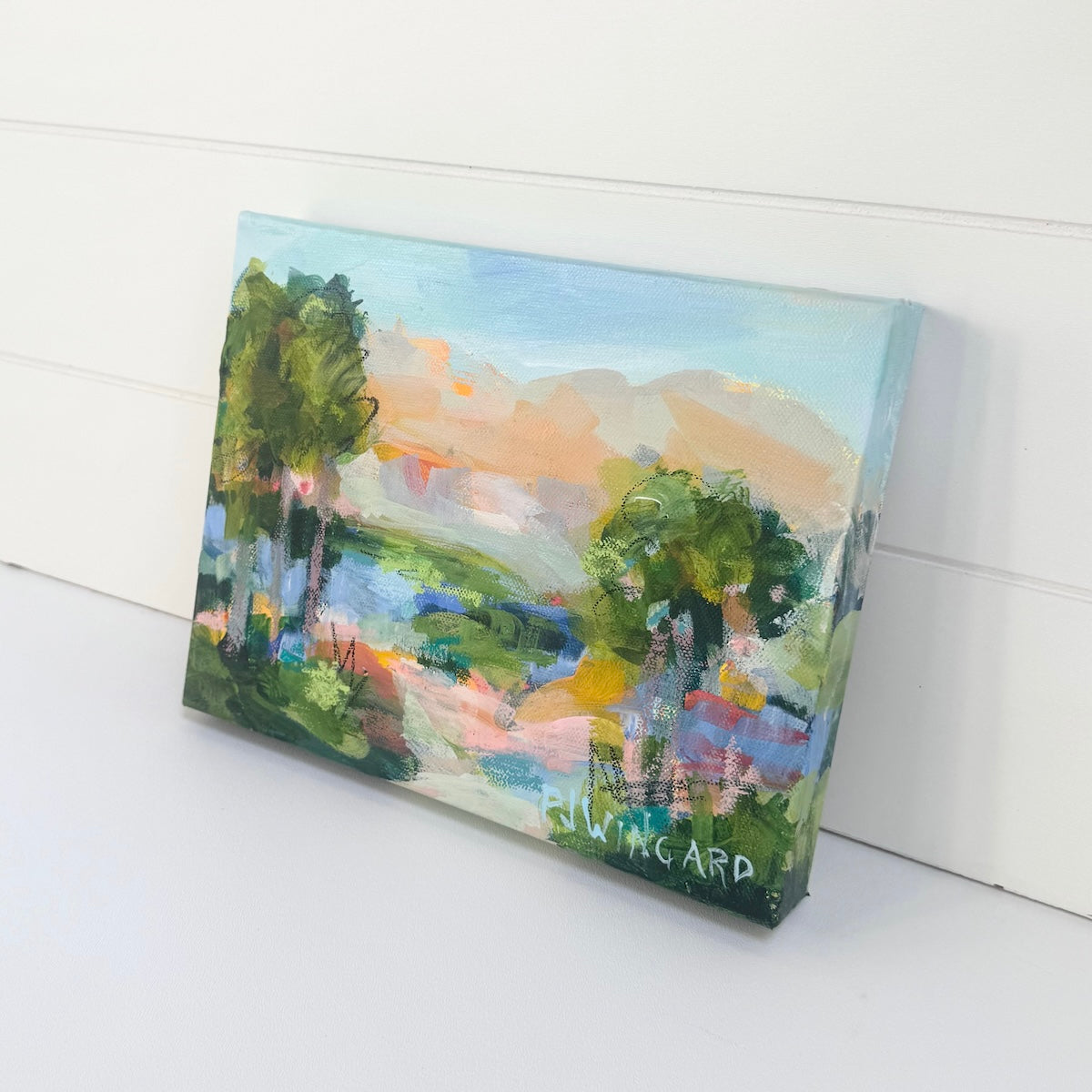 Summertime | Abstract Coastal Painting