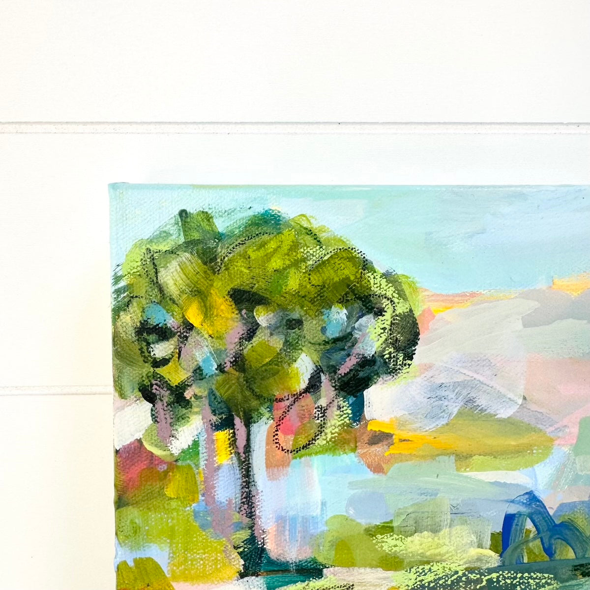 Take the Journey | Abstract Coastal Painting