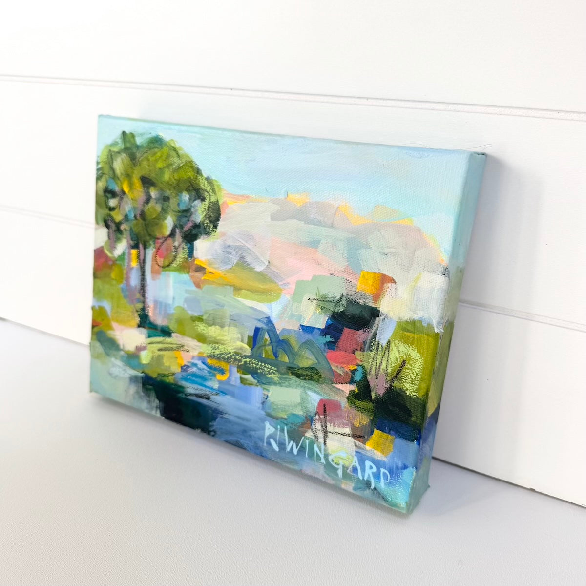 Take the Journey | Abstract Coastal Painting