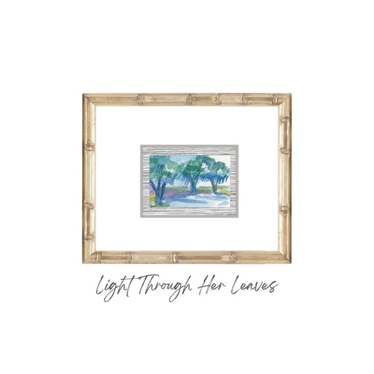 "The Giving Tree 6: Light Through Her Leaves"